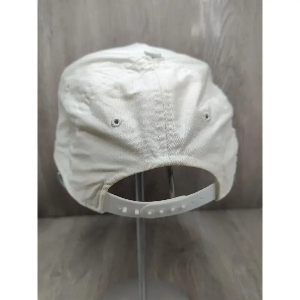 Vintage Pepsi Hat White large Logo Baseball Cap‎ Embroidered Snapback